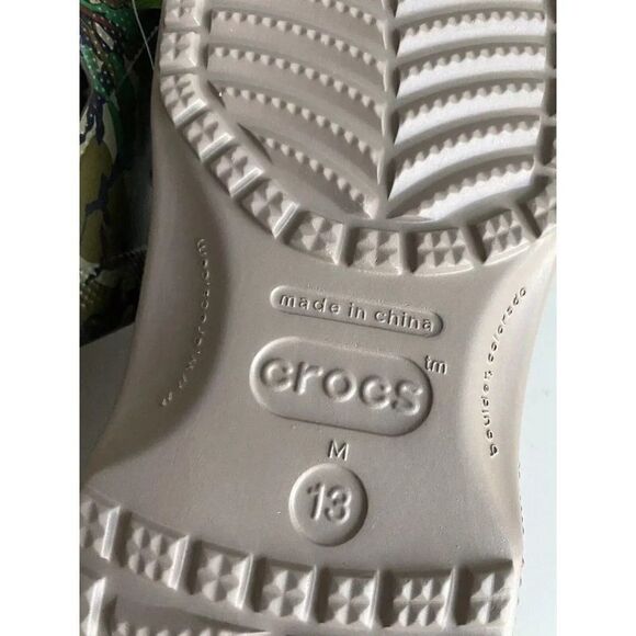 Luke Combs X Crocs Bootleggers Men’s Size 13 Camo Mossy Oak Clog NEW - Picture 11 of 12